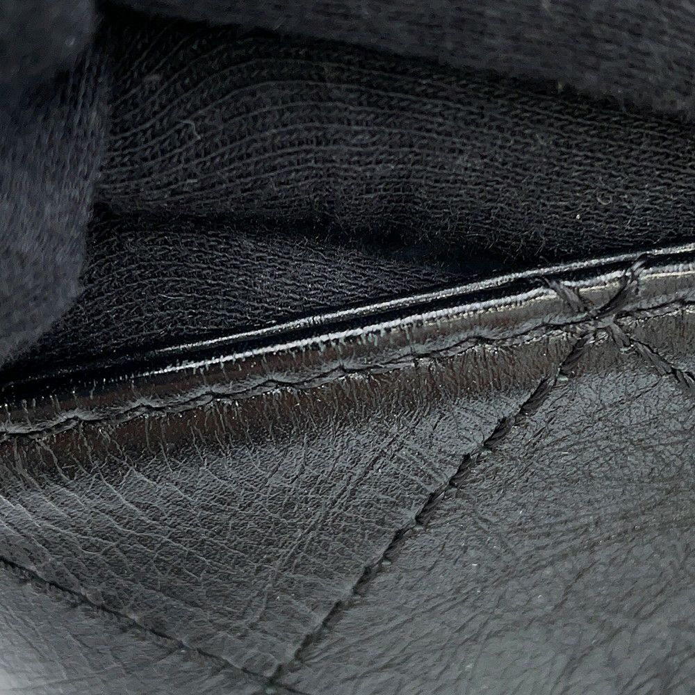 シャネル ショルダーバッグ バケット ココマーク マトラッセ CHANEL 黒