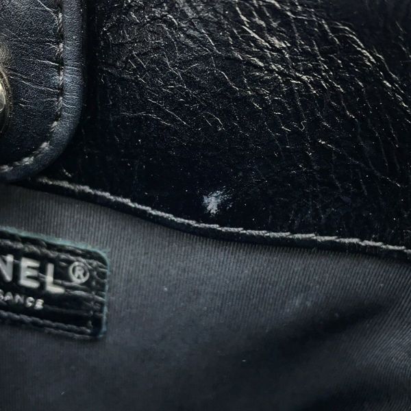シャネル ショルダーバッグ バケット ココマーク マトラッセ CHANEL 黒