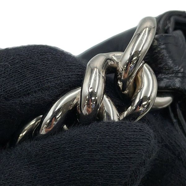 シャネル ショルダーバッグ バケット ココマーク マトラッセ CHANEL 黒