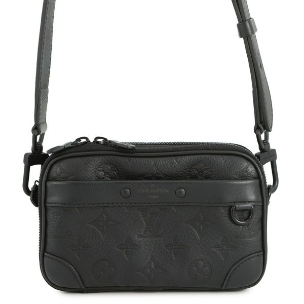 ルイヴィトン ショルダーバッグ モノグラム・シャドウ アルファ・ウェアラブルウォレット NV M82544 ヴィトン バッグ 黒 ブラック メンズ
