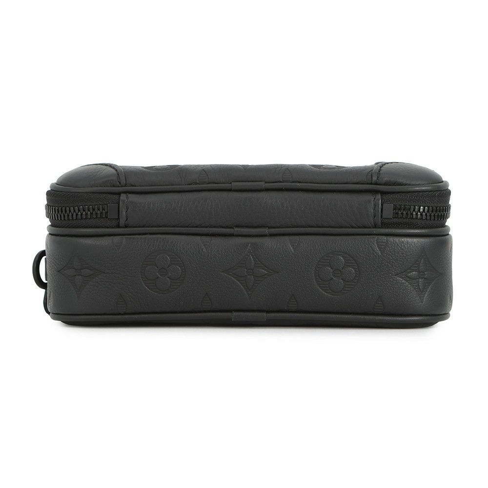 ルイヴィトン ショルダーバッグ モノグラム・シャドウ アルファ・ウェアラブルウォレット NV M82544 ヴィトン バッグ 黒 ブラック メンズ