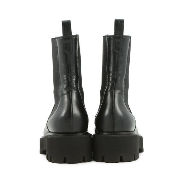 シャネル ショートブーツ サイドゴア レザー パテント レディースサイズ38C G38218 CHANEL 靴 黒