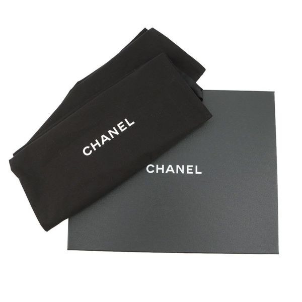シャネル ショートブーツ サイドゴア レザー パテント レディースサイズ38C G38218 CHANEL 靴 黒