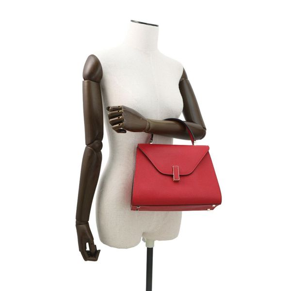 ヴァレクストラ ハンドバッグ イジィデ ミディアム WBES0056028LOC99PTG 2way レッド