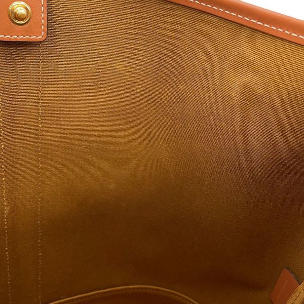 セリーヌ ショルダーバッグ トリオンフ ミディアム バケット PVC 191132 CELINE ブラウン