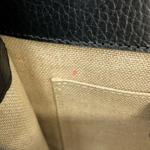 グッチ チェーンショルダーバッグ インターロッキングG レザー 510304 GUCCI アウトレット品 黒