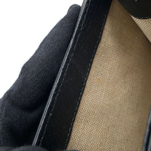 グッチ チェーンショルダーバッグ インターロッキングG レザー 510304 GUCCI アウトレット品 黒