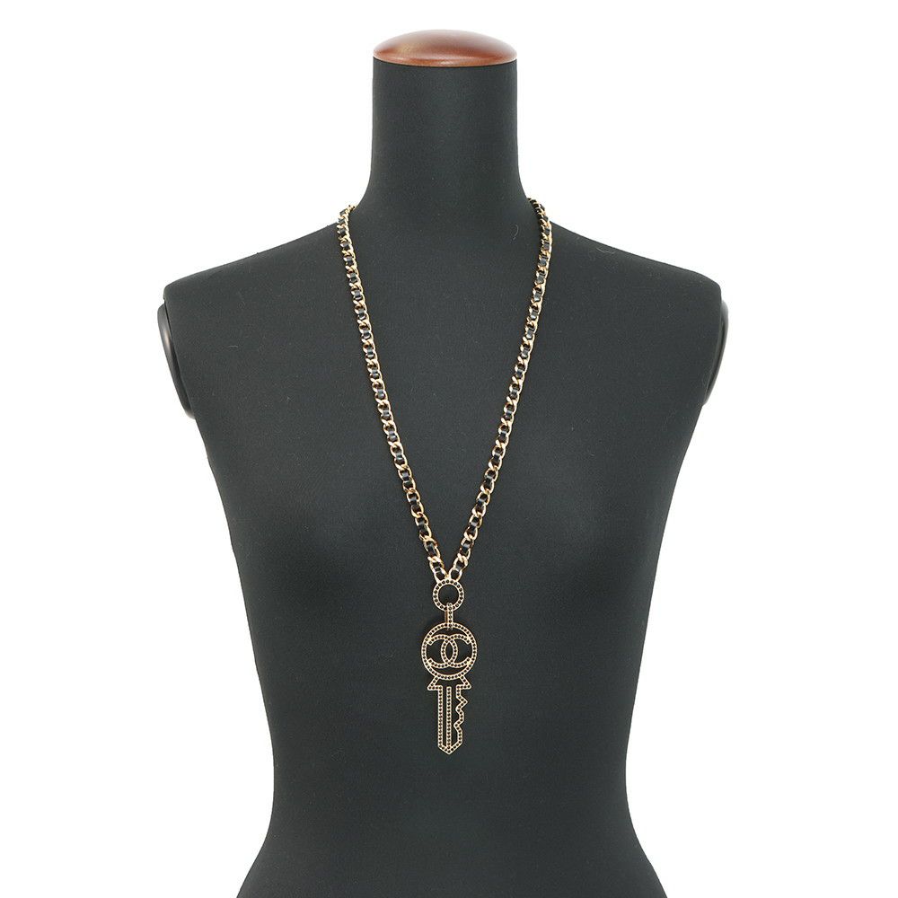 シャネル ネックレス ココマーク キーモチーフ B17A CHANEL アクセサリー