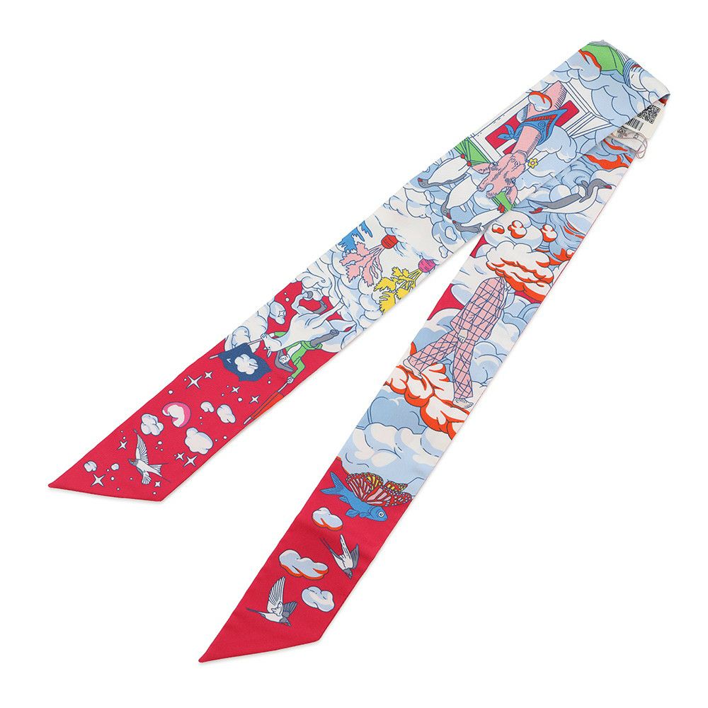 エルメス スカーフ ツイリー 私の雲 Sur Mon Nuage HERMES シルクツイル 2022年秋冬