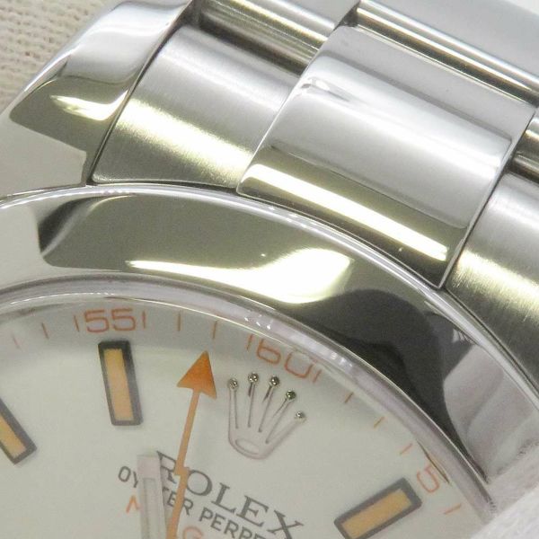 ロレックス ミルガウス M番 116400 ROLEX 腕時計 白文字盤