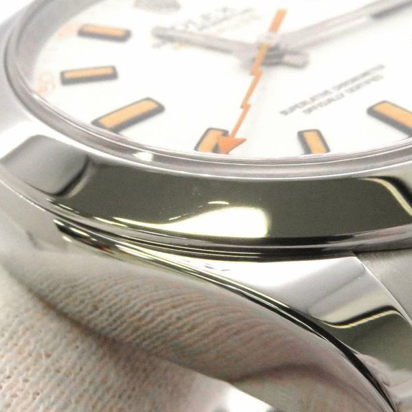 ロレックス ミルガウス M番 116400 ROLEX 腕時計 白文字盤