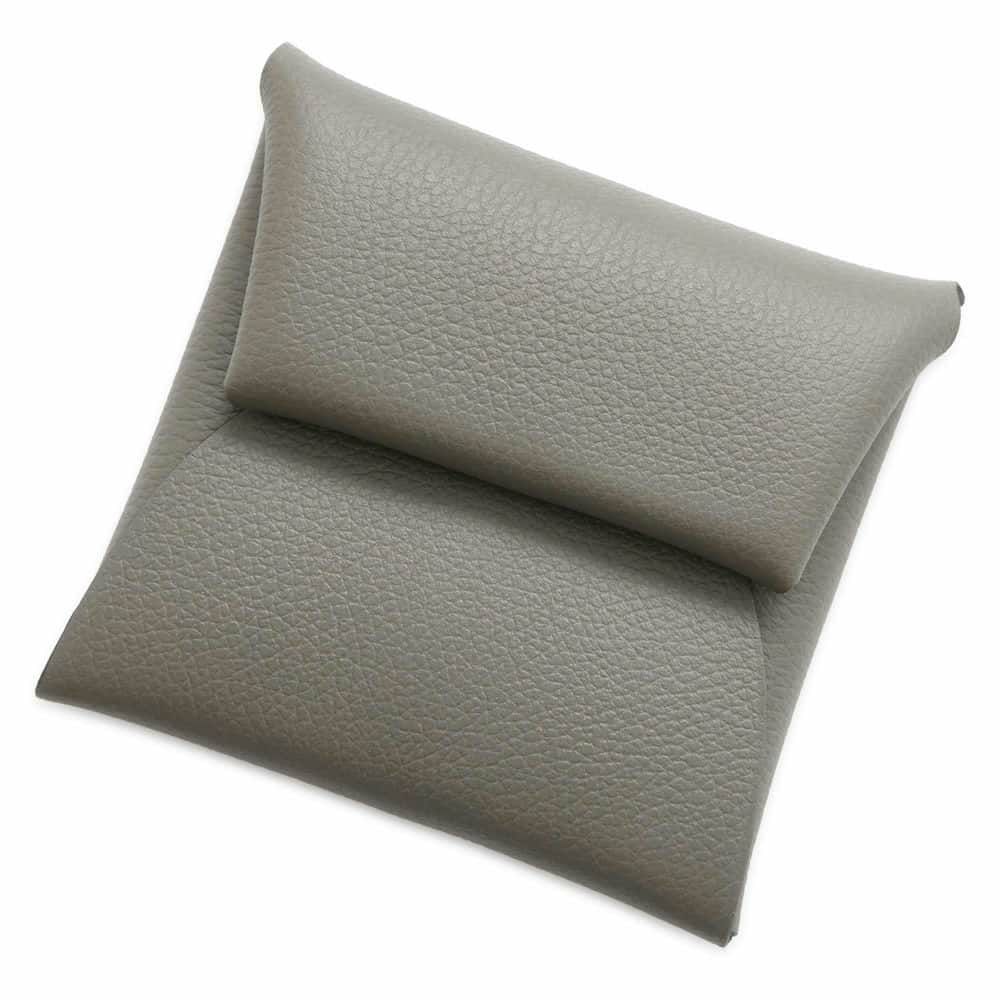 エルメス コインケース バスティア ブラック エプソン W刻印 HERMES  