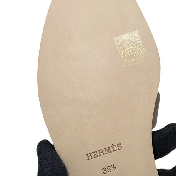 エルメス サンダル オラン レディースサイズ38 1/2 HERMES 靴