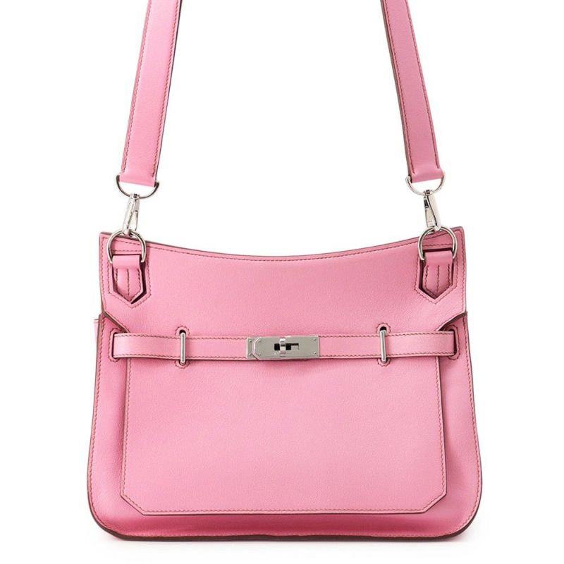 エルメス ショルダーバッグ ジプシエール28 ウノピンク/シルバー金具 スイフト □O刻印 HERMES バッグ