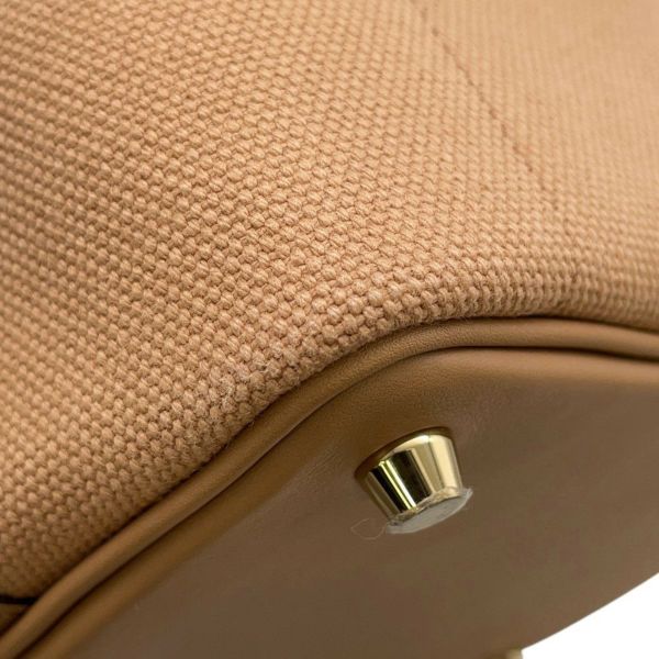 エルメス ハンドバッグ ピコタンロックPM カーゴ チャイ/ゴールド金具 トワルゴエラン/スイフト U刻印