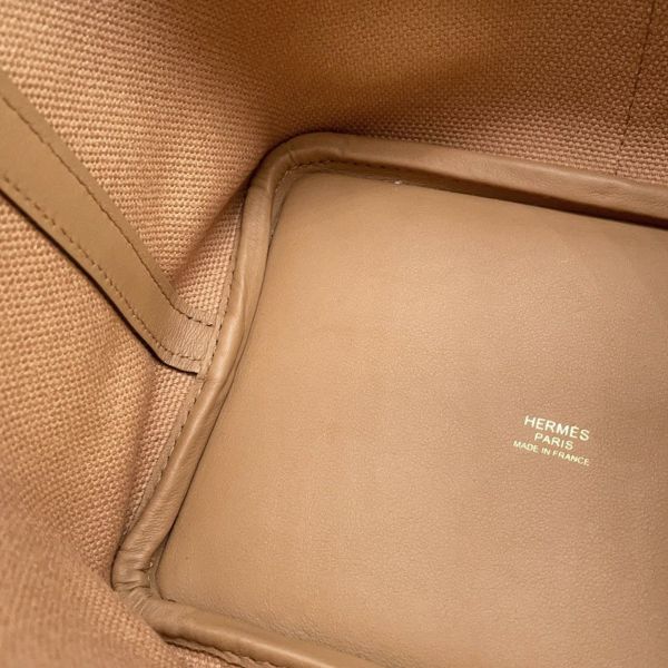 エルメス ハンドバッグ ピコタンロックPM カーゴ チャイ/ゴールド金具 トワルゴエラン/スイフト U刻印