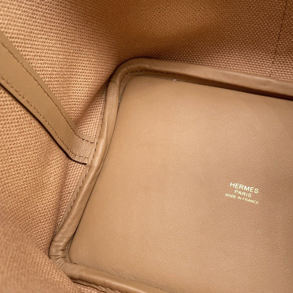 エルメス ハンドバッグ ピコタンロックPM カーゴ チャイ/ゴールド金具 トワルゴエラン/スイフト U刻印