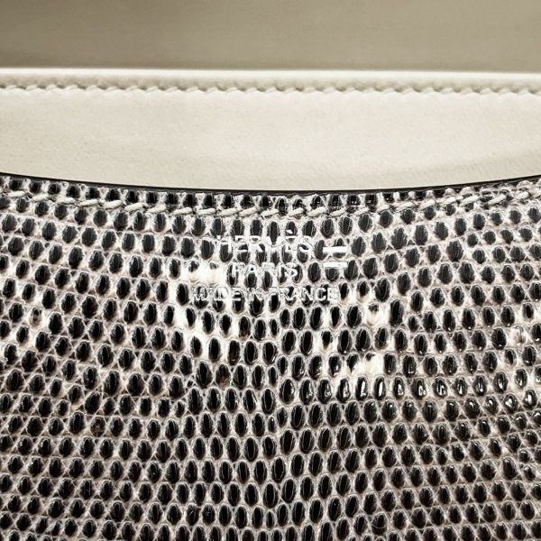 エルメス ミニ コンスタンス3 ミロワール オンブレ/シルバー金具 リザード K刻印