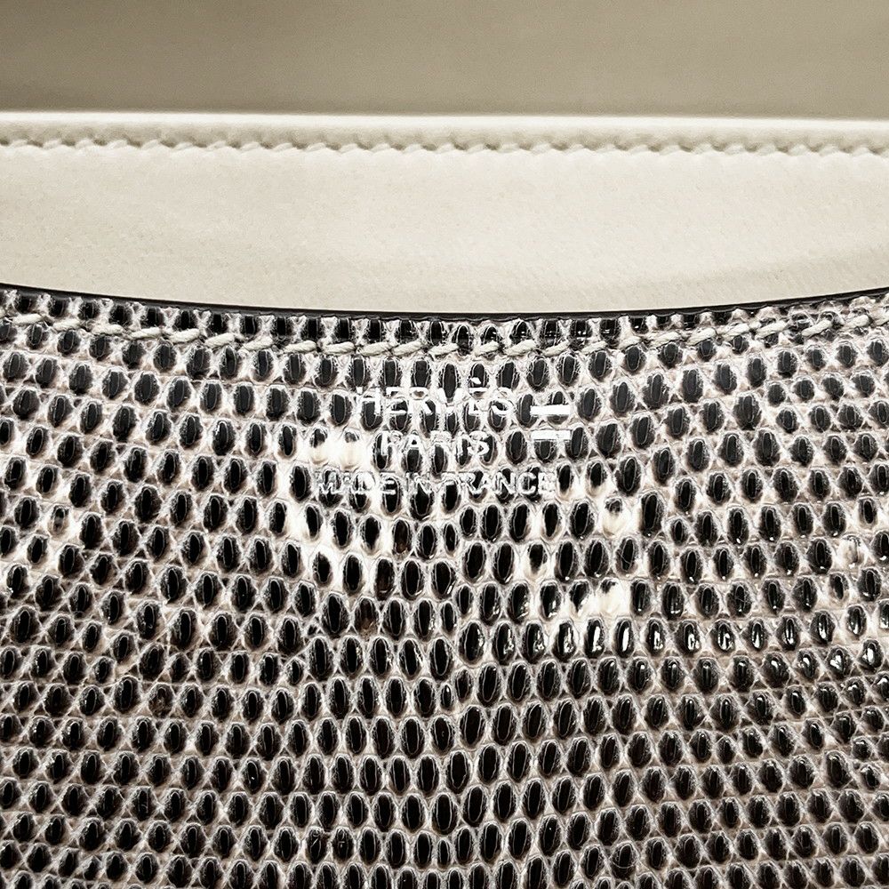 エルメス ミニ コンスタンス3 ミロワール オンブレ/シルバー金具 リザード K刻印