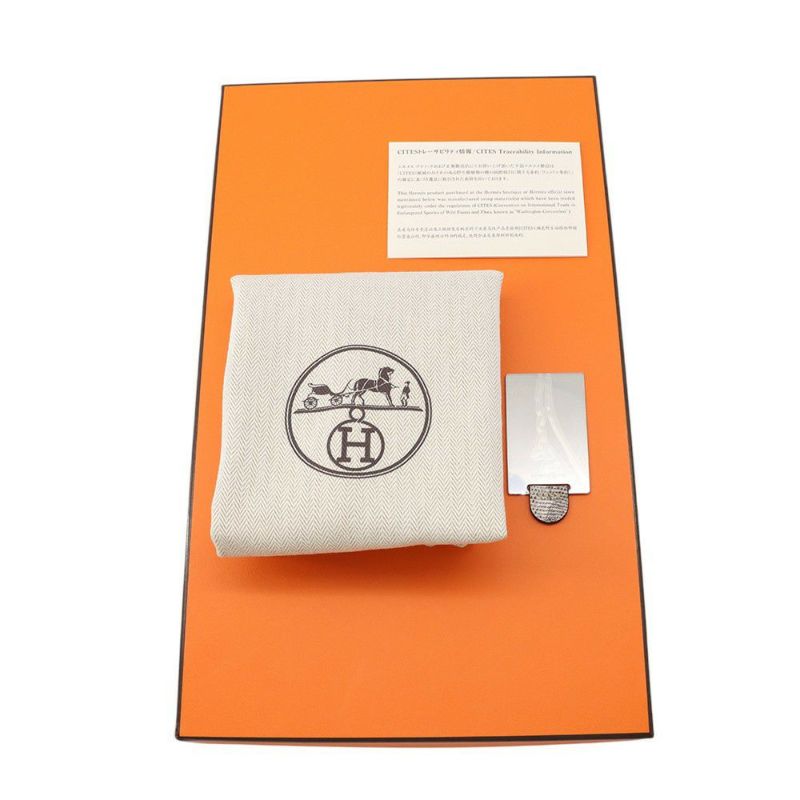 エルメス ミニ コンスタンス3 ミロワール オンブレ/シルバー金具 リザード K刻印