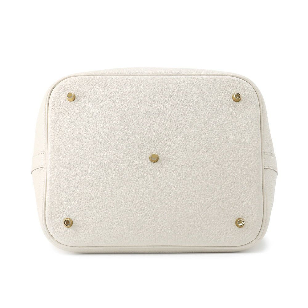 エルメス ハンドバッグ ピコタンロックGM ベトン/ゴールド金具 トリヨンクレマンス C刻印