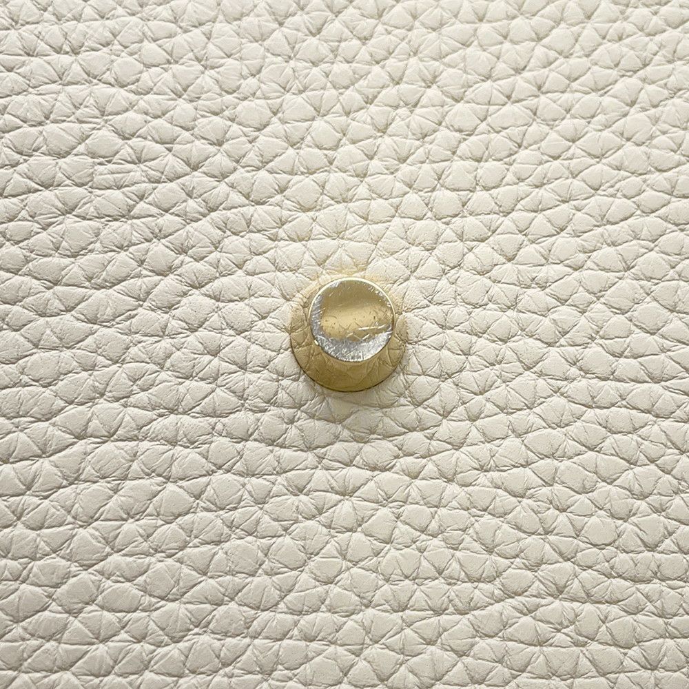 エルメス ハンドバッグ ピコタンロックGM ベトン/ゴールド金具 トリヨンクレマンス C刻印