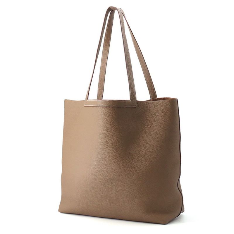 エルメス トートバッグ カバセリエ46 エトゥープ トリヨンクレマンス W刻印 HERMES バッグ