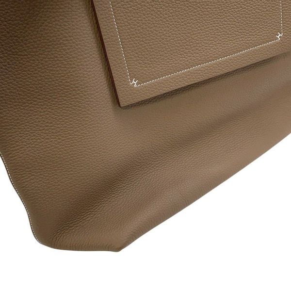 エルメス トートバッグ カバセリエ46 エトゥープ トリヨンクレマンス W刻印 HERMES バッグ