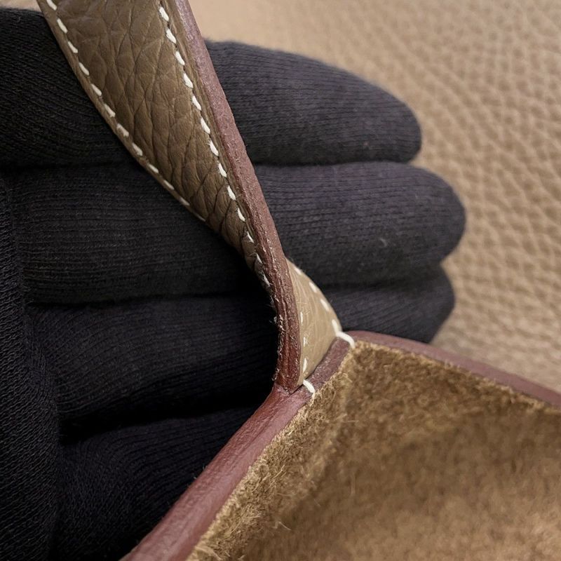 エルメス トートバッグ カバセリエ46 エトゥープ トリヨンクレマンス W刻印 HERMES バッグ