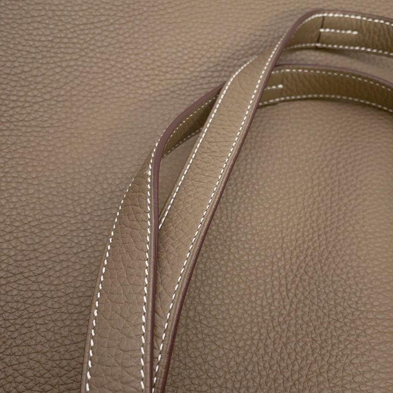 エルメス トートバッグ カバセリエ46 エトゥープ トリヨンクレマンス W刻印 HERMES バッグ