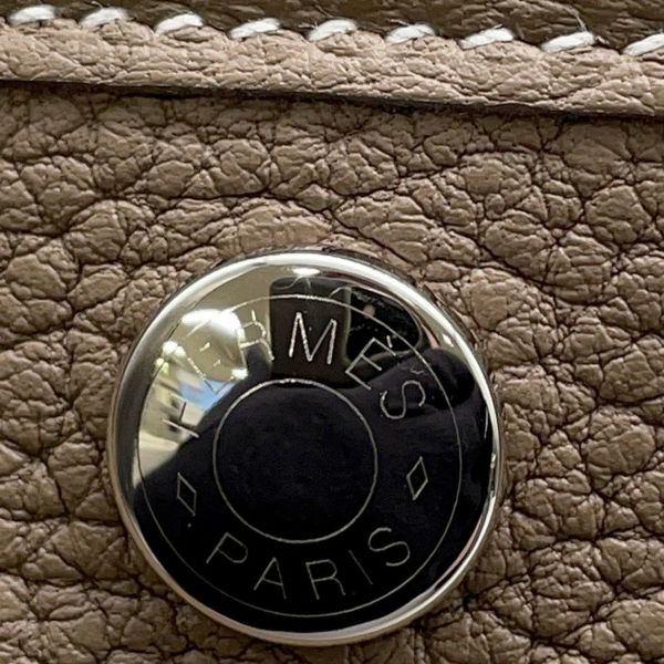 エルメス トートバッグ ガーデンパーティTPM エトゥープ/シルバー金具 ネゴンダ K刻印