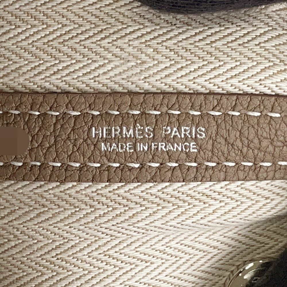 エルメス トートバッグ ガーデンパーティTPM エトゥープ/シルバー金具 ネゴンダ K刻印
