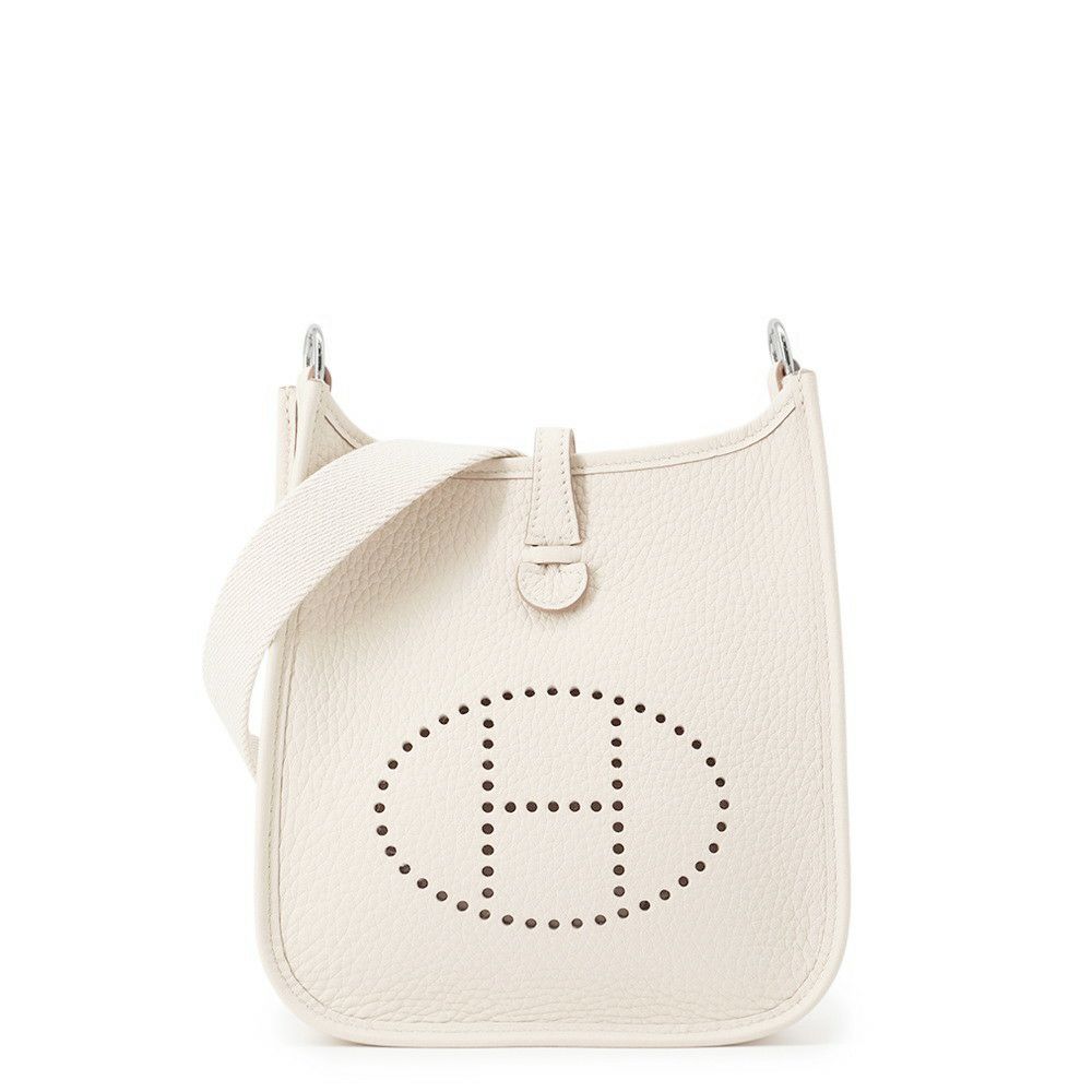 エルメス エブリンTPM 111cm アマゾン べトン/シルバー金具 トリヨンクレマンス K刻印