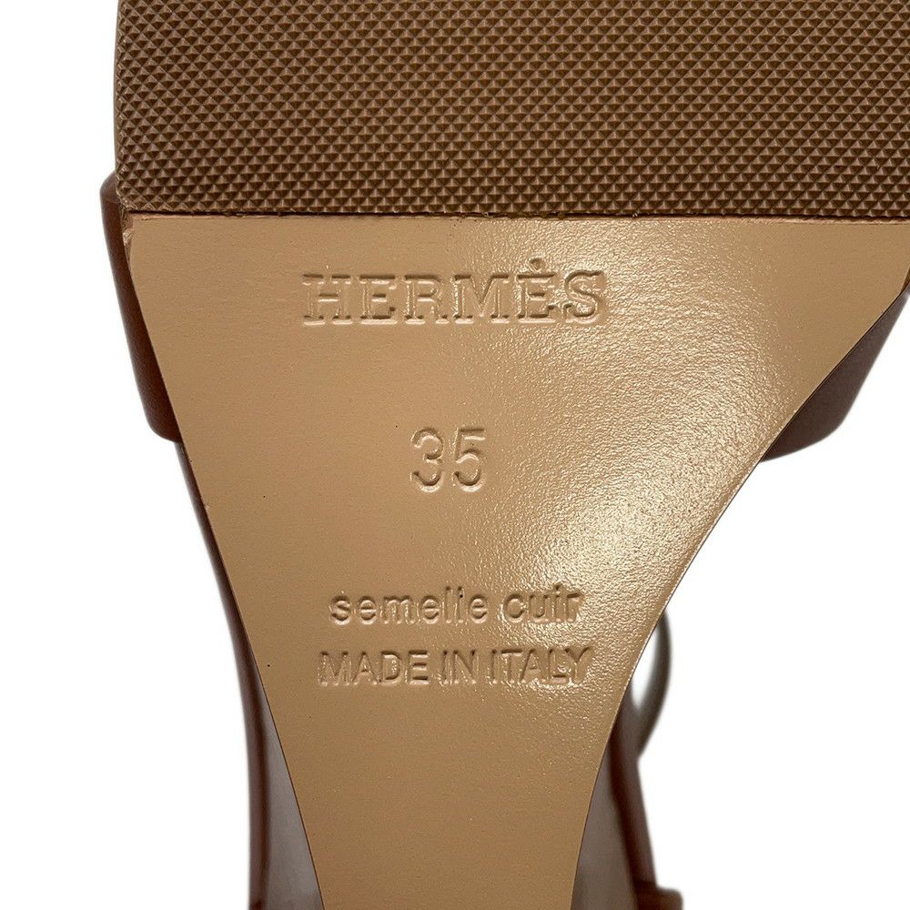 エルメス サンダル レジェンド カーフレザー レディースサイズ35 HERMES 靴