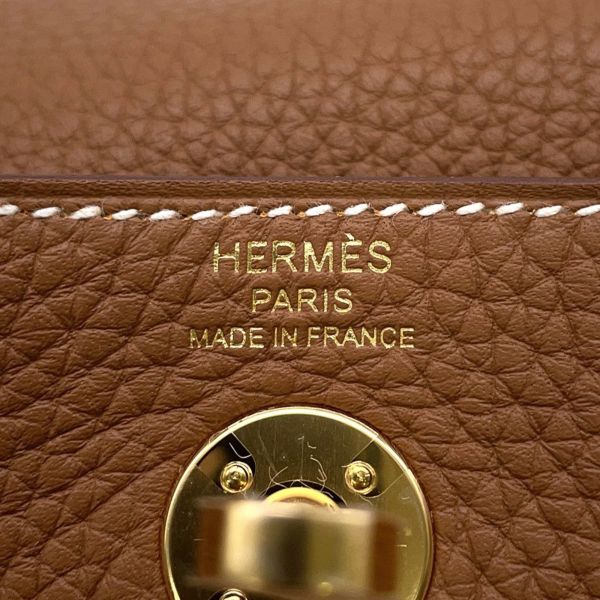 エルメス リンディ ミニ ゴールド/ゴールド金具 トリヨンクレマンス K刻印 2wayショルダー