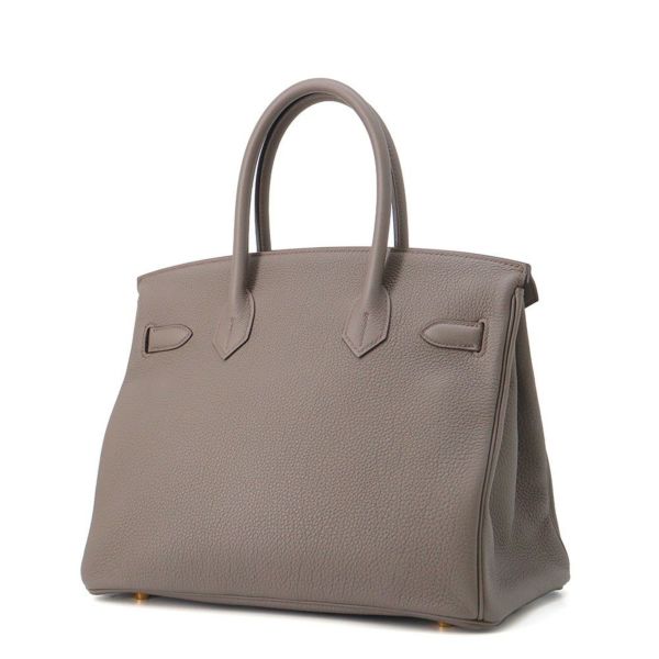 エルメス バーキン30 エタン/ゴールド金具 トゴ U刻印 HERMES Birkin ハンドバッグ