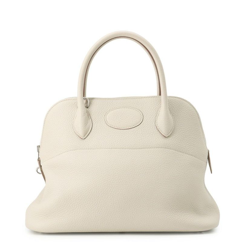 エルメス ハンドバッグ ボリード31 ベトン/シルバー金具 トリヨンクレマンス A刻印 2wayショルダー