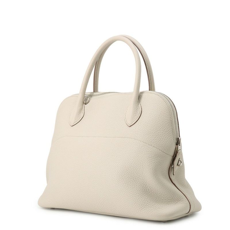 エルメス ハンドバッグ ボリード31 ベトン/シルバー金具 トリヨンクレマンス A刻印 2wayショルダー