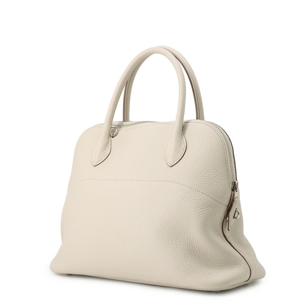 エルメス ハンドバッグ ボリード31 ベトン/シルバー金具 トリヨンクレマンス A刻印 2wayショルダー