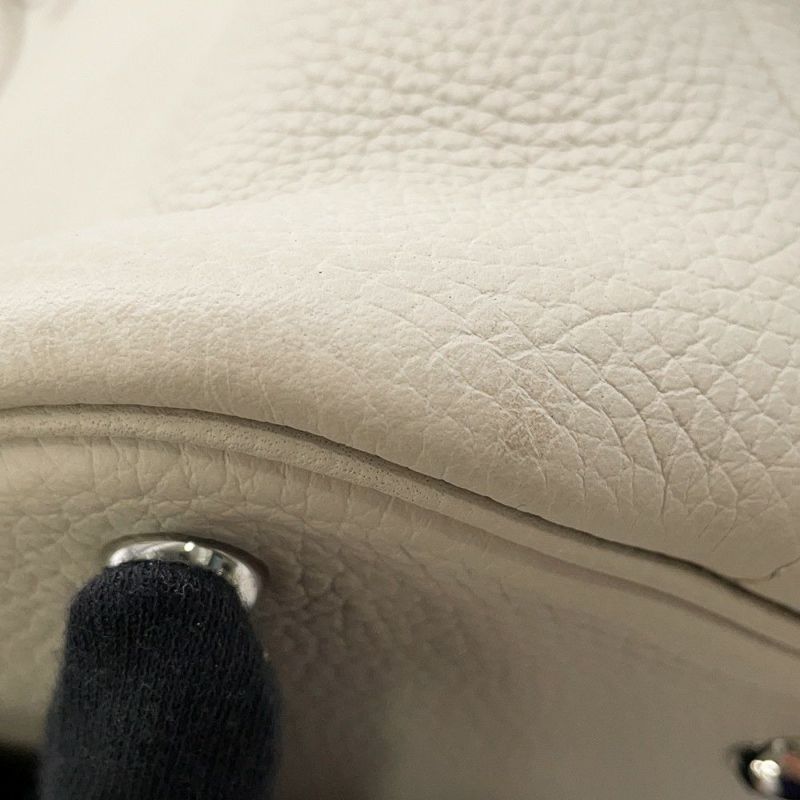 エルメス ハンドバッグ ボリード31 ベトン/シルバー金具 トリヨンクレマンス A刻印 2wayショルダー