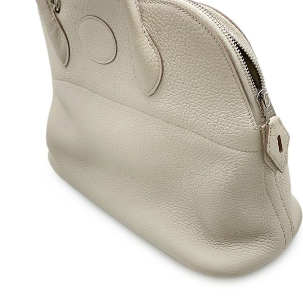 エルメス ハンドバッグ ボリード31 ベトン/シルバー金具 トリヨンクレマンス A刻印 2wayショルダー
