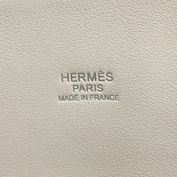 エルメス ハンドバッグ ボリード31 ベトン/シルバー金具 トリヨンクレマンス A刻印 2wayショルダー