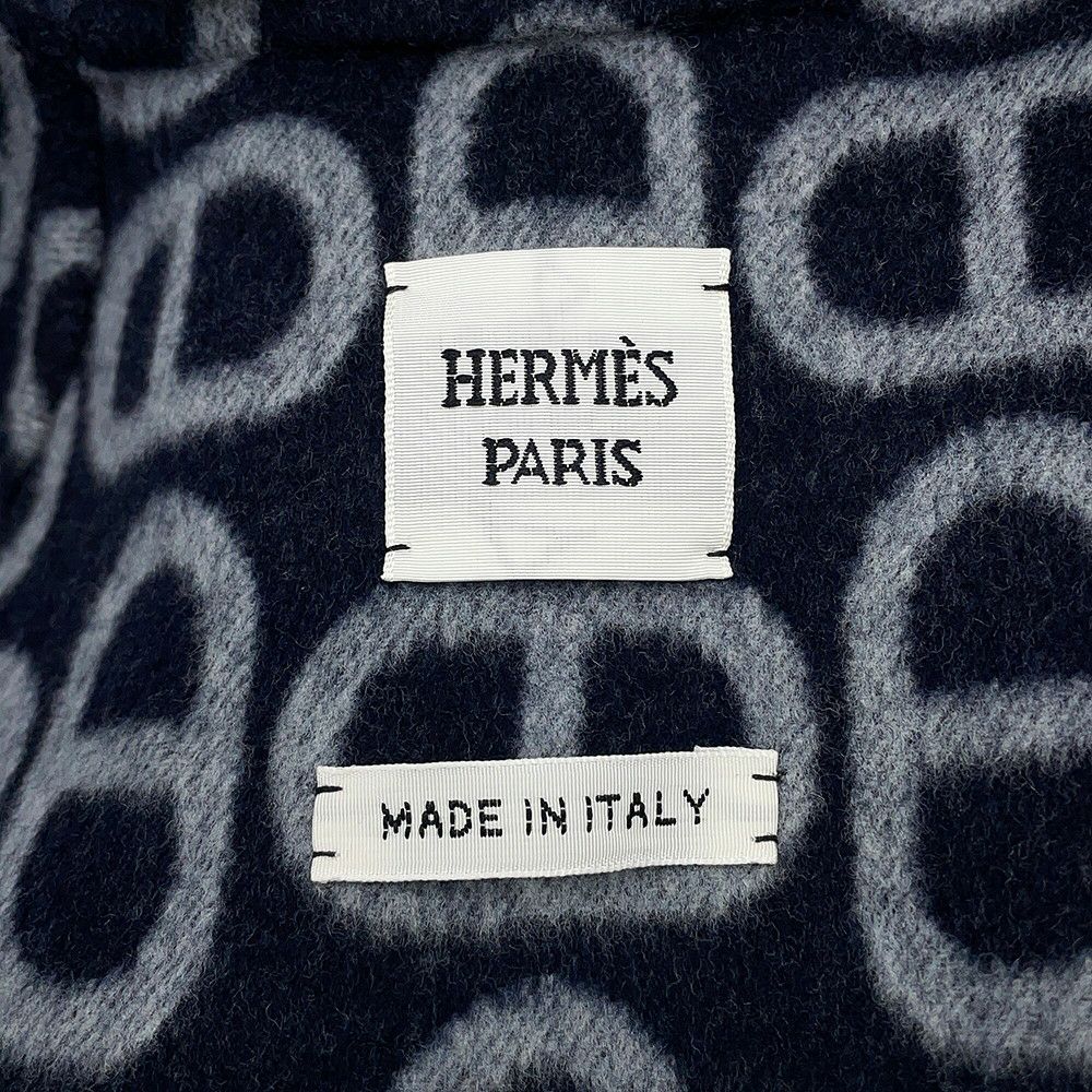 エルメス ジャケット シェーヌダンクル ウール レディースサイズ34 HERMES アウター