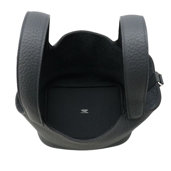 エルメス ハンドバッグ ピコタンロックPM グリミスティ/シルバー金具 トリヨンクレマンス K刻印