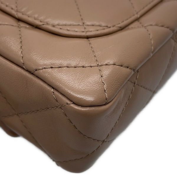 シャネル ハンドバッグ マトラッセ ココマーク トップハンドル スモール シャイニーラムスキン AS4023 2way