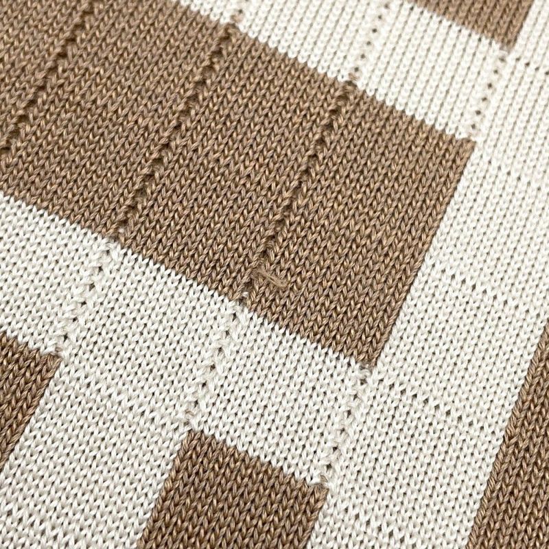 エルメス ワンピース ノースリーブドレス モザイクモチーフ シルク レディースサイズ38 HERMES トップス