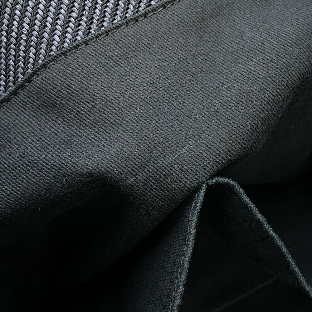 シャネル トートバッグ ココマーク ドーヴィル ショッピングバッグ ラフィア A93786 CHANEL 2way 黒