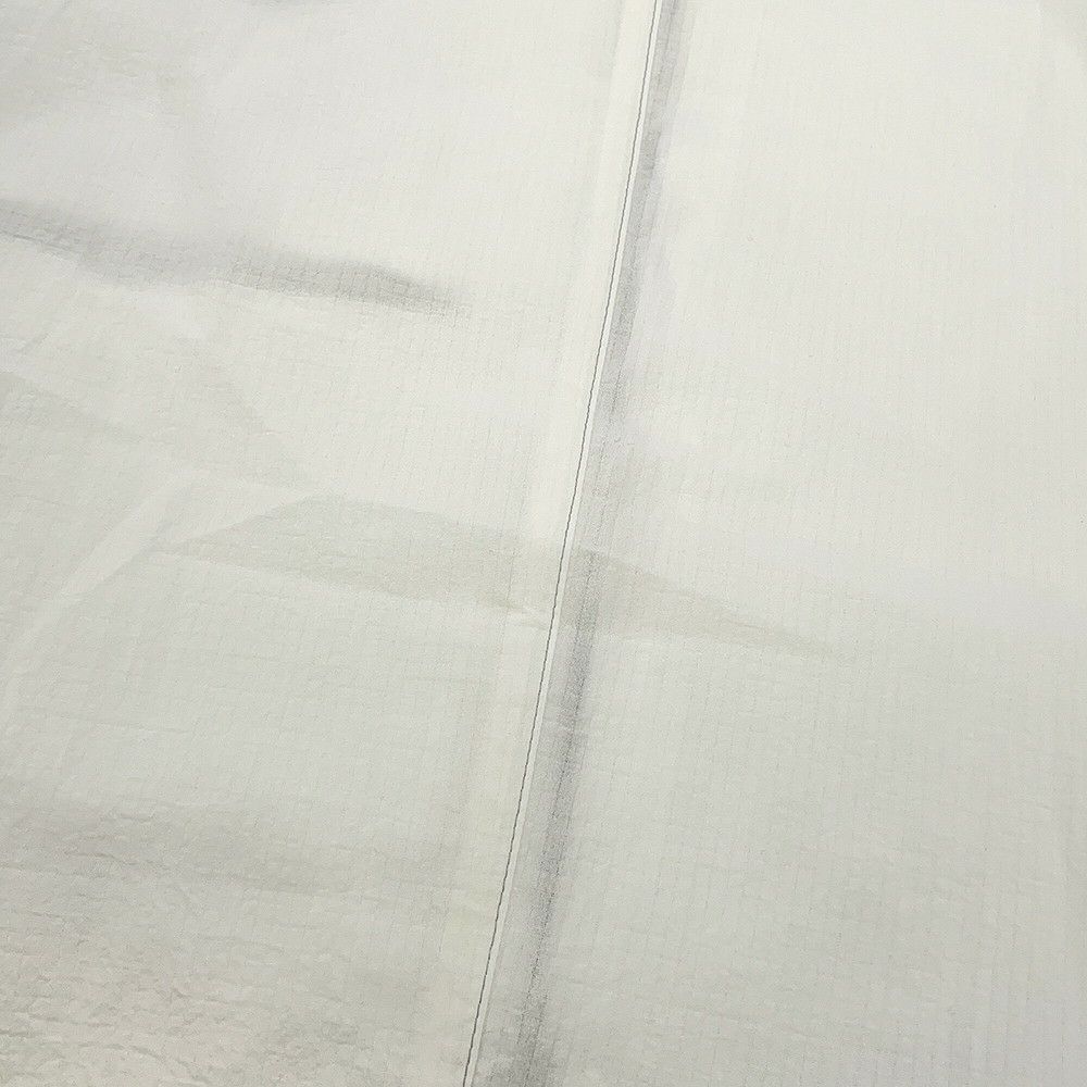 エルメス 半袖シャツ ジップアップ ショートスリーブオーバーシャツ メンズサイズ44 HERMES トップス 白