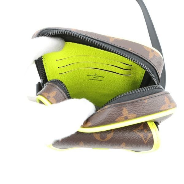 ルイヴィトン ショルダーバッグ モノグラム・マカサー クリストファー・ウエアラブルウォレット M80793 ヴィトン バッグ メンズ ブラック 黒