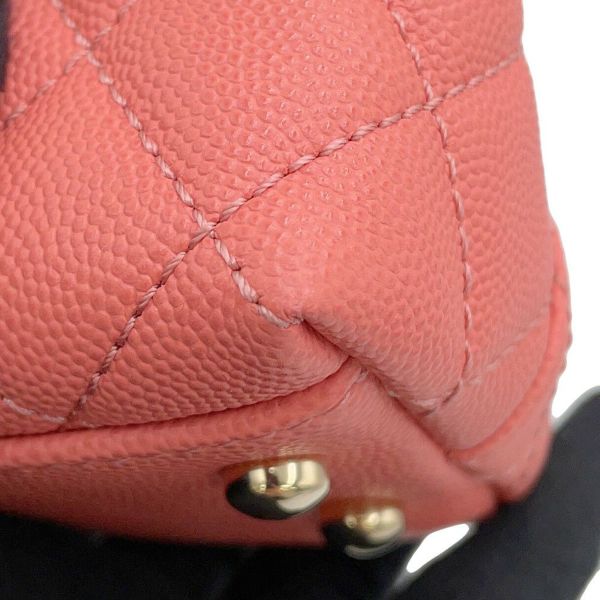 シャネル ハンドバッグ ココマーク ココハンドル ミニ フラップ ラムスキン AS2215 CHANEL 2way